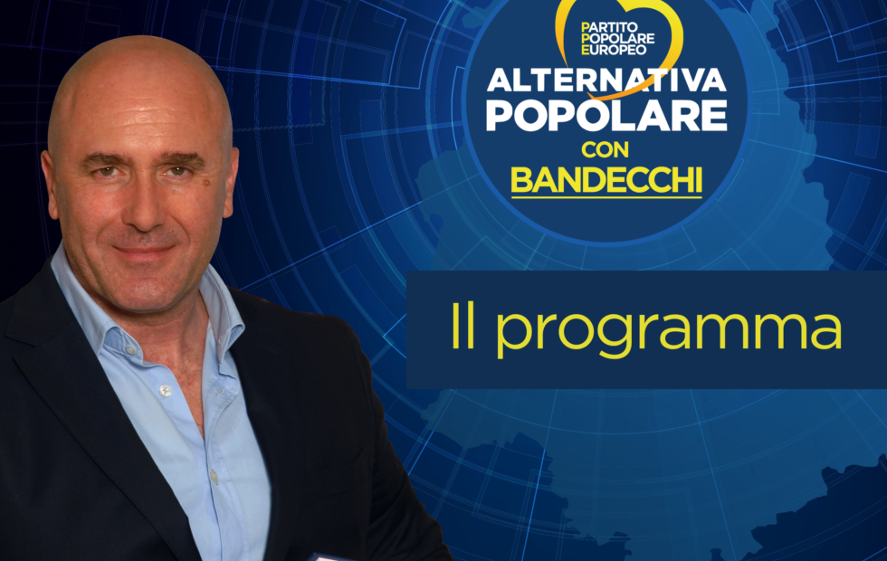 Il programma di Alternativa Popolare per l’Umbria: cinque punti